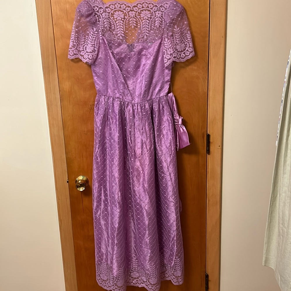 Vintage bridesmaid gown 9/10